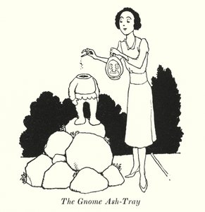 The Gnome Ash-Tray by William Heath Robinson