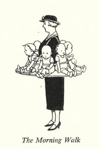 The Morning Walk by William Heath Robinson