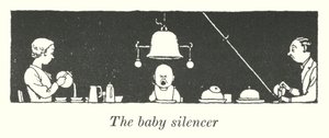 The Baby Silencer by William Heath Robinson