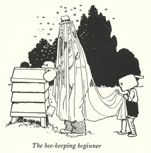 The Bee-Keeping Beginner by William Heath Robinson