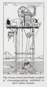 The Brown Bread-and-Butter Method of Cinematographing Whitebait in Their Native Haunts by William Heath Robinson