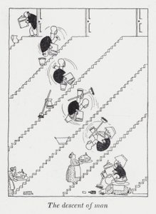 The Descent of Man by William Heath Robinson
