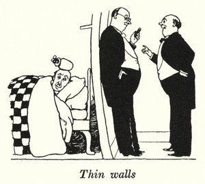 Thin walls by William Heath Robinson