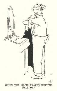 When the Back Braces Buttons Fall Off by William Heath Robinson