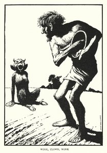 Work, Clown, Work by William Heath Robinson