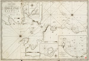 Navigation through the Straits of Sunda to Batavia by William Heather