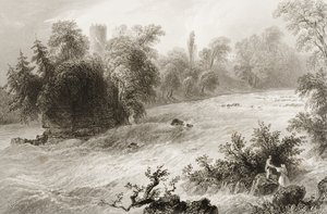 Castleconnell and Doonass Rapids, County Limerick, Ireland, from 