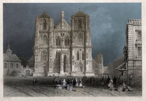 Dome of Regensburg by William Henry Bartlett