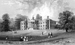 Felix Hall, Essex, engraved by Henry Adlard