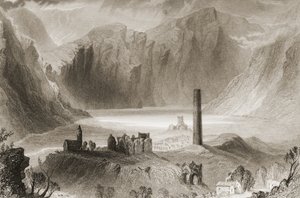 Glendalough, County Wicklow, Ireland, from 