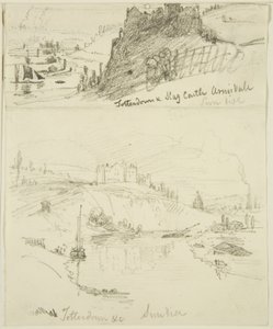 Pencil sketches of Totterdown and Arno