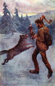 He fired; and the brute, the moment that it was making its spring, fell over, snarling and hissing by William Henry Charles Groome