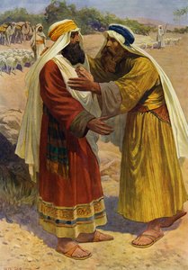 Meeting of Jacob and Esau