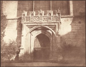 An Ancient Door in Magdalen College, Oxford