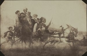Neapolitan Conveyance - Copy of a Painting at Lacock Abbey by William Henry Fox Talbot