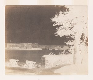 Royal William Victualling Yard, Plymouth, from Mount Edgecumbe by William Henry Fox Talbot