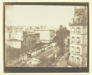 View of the Boulevards at Paris by William Henry Fox Talbot
