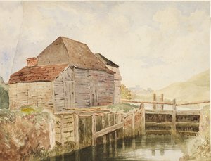 Old Mill and Lock Gates