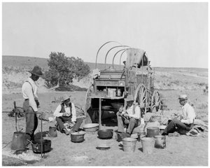 Camp Wagon on Texas Roundup