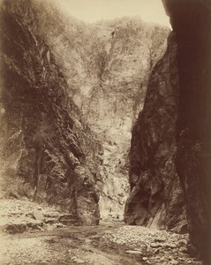 Diamond River Canyon, 1885 by William Henry Jackson