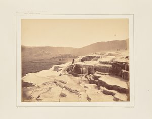 Mammoth Hot Springs on Gardiner