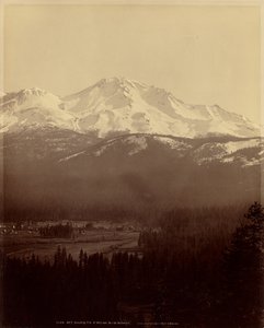 Mount Shasta from Sissons by William Henry Jackson