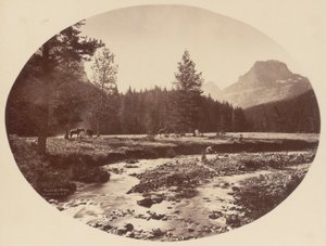 Palace Butte Park, Gallatin Mountains, Montana Territory