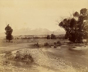 Sierra Blanca by William Henry Jackson