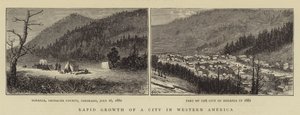 Rapid Growth of a City in Western America by William Henry James Boot
