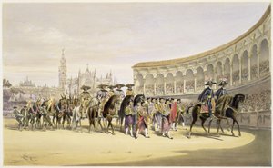 Entry of the Toreros in Procession by William Henry Lake Price