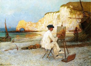 A Painter by the Sea Side