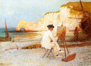 A Painter by the Sea Side, c.1885