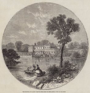 The Prince of Waless Visit to the Duke of Newcastle, View of Clumber