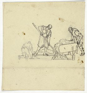 Three Laborers by William Henry Pyne