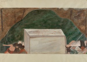 Station of the Cross No. 14: Jesus is Laid in His Tomb