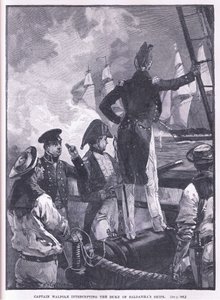 Captain Walpole Intercepting the Duke of Saldanha