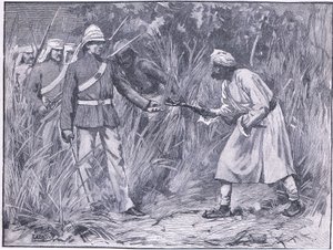 Capture of Tantia Topee 1859 AD by William Heysham Overend