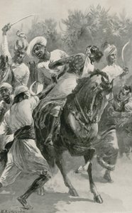 Mahratta Freebooters on a Raiding Expedition by William Heysham Overend