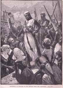 Reception of Richard on his return from the Continent AD 1194 by William Heysham Overend