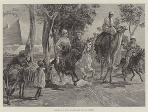 The Season in Egypt, a Canter Home from the Pyramids by William Heysham Overend