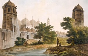 A View of the Cuttera Built by Jaffeir Cawn at Muxadavad