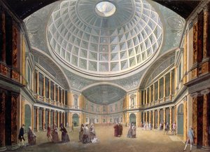 Interior of the Pantheon, Oxford Road, London