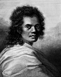 Omai, engraved by J.Caldwall, 1777