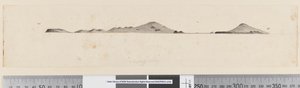 Profile of Unidentified Island by William Hodges