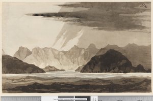 View, possibly of Dusky Bay, New Zealand by William Hodges