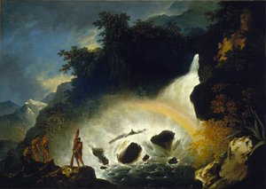 Waterfall in Dusky Bay, April 1773