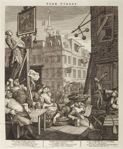 Beer Street by William Hogarth