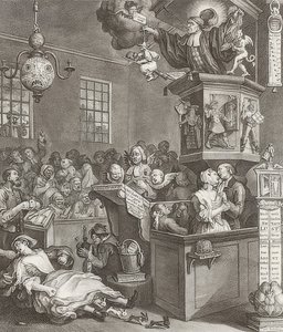 Credulity, Superstition, and Fanaticism. 1762 by William Hogarth