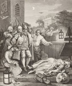 Cruelty in Perfection. From: The Four Stages of Cruelty. 1751