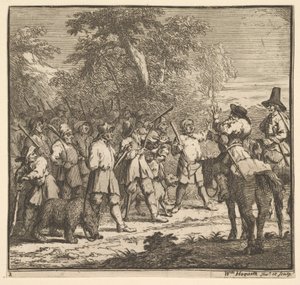 Hudibras First Adventure (Seventeen Small Illustrations for Samuel Butler